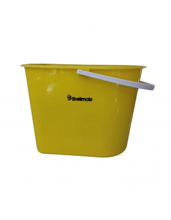 BALDE (SEM ESPREMEDOR) MOPINHO AMARELO - BRALIMPIA