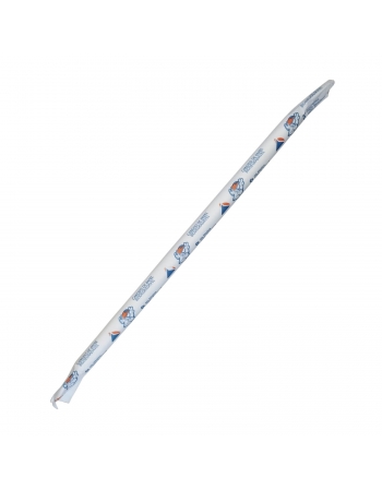 CANUDO 10MM PAPEL (MILKSHAKE) MULTIPLAS (PROMO) - STRAW PAPER