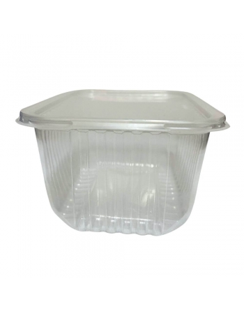 Pote Retangular com Tampa 1500mL (KPR-1500) - TOTALPLAST