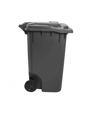 Lixeira Cinza com Rodas 240L