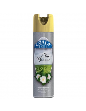 Odorizante Aerossol Chá Branco 400mL - COALA