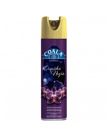 Odorizante Aerossol Orquídea Negra 400mL - COALA