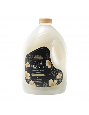 Lava Roupas Sabão Líquido Chá Branco 3L - COALA