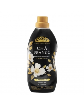 Amaciante de Roupas Concentrado Chá Branco 1L - COALA