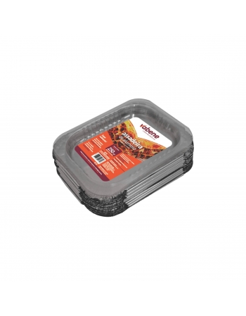 Assadeira Retangular 250mL com Tampa PET - VABENE