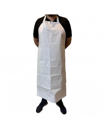 Avental de Trevira Branco 70x1,20 com Tira e Engate (P0304) CA 37728