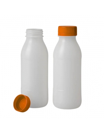 GARRAFINHA 300ML C/100 - REDONDO (LEITOSA)