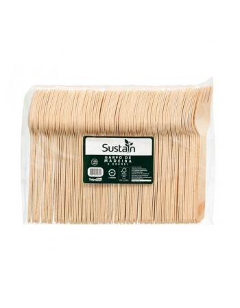 COLHER MADEIRA EMBALADO 160MM - TALGE ECO
