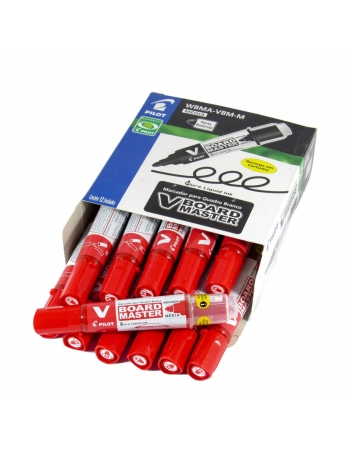 MARCADOR P/QUADRO BR. WBMA-VBM VERMELHO - PILOT