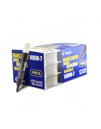 MARCADOR P/QUADRO BR. WBM-7 PRETO - PILOT