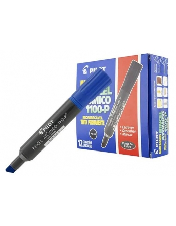 MARCADOR P/QUADRO BR. WBM-7 AZUL - PILOT