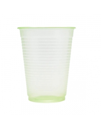 Copo PP 200mL Estriado Biodegradável - ECOGREEN