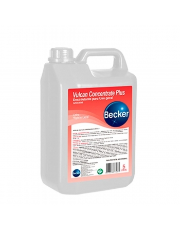 Detergente Desinfetante Vulcan Concentrate Plus Floral 5L - BECKER