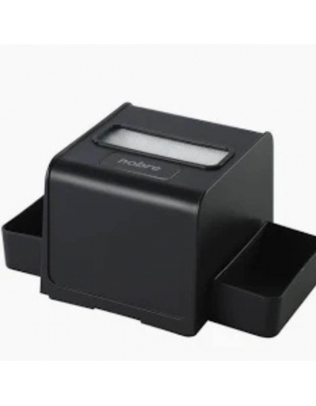 Dispenser Preto para Guardanapo Interfolhado com Porta Sachet - NOBRE