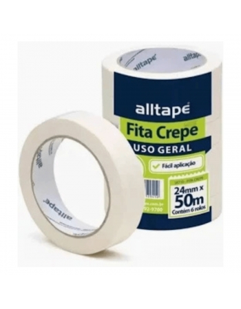 FITA ADESIVA 24MMX50M PCT/5 - ALLTAPE