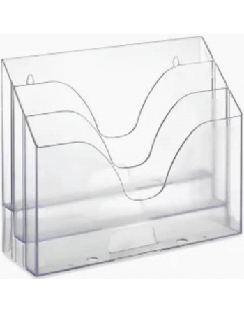 ORGANIZADOR TRIPLO DELLOCOLOR CRISTAL (3055.H.0003) - DELLO