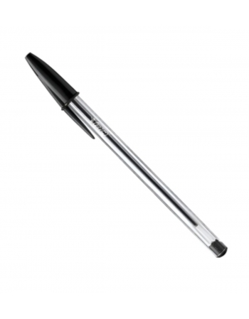 CANETA ESFEROGRAFICA CRISTAL PRETA (1,0MM) - BIC