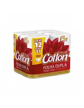 PAPEL HIG. COTTON F.DUPLA C/64 ROLOS C/30MTS