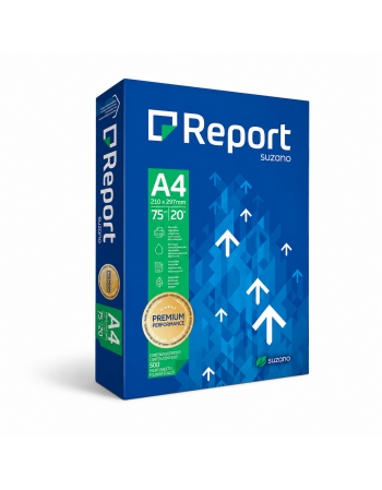 PAPEL A4 75G SULFITE REPORT PREMIUM CX/10 RESMAS