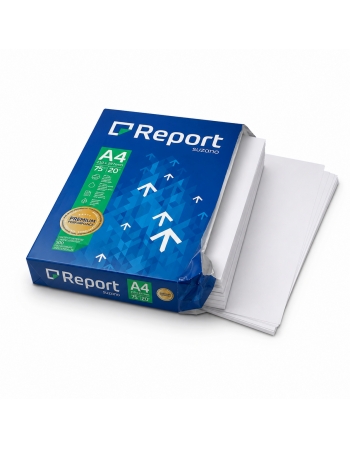 PAPEL A4 75G SULFITE REPORT PREMIUM CX/10 RESMAS