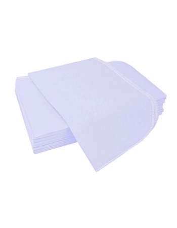 FLANELA BRANCA GRANDE 38X58