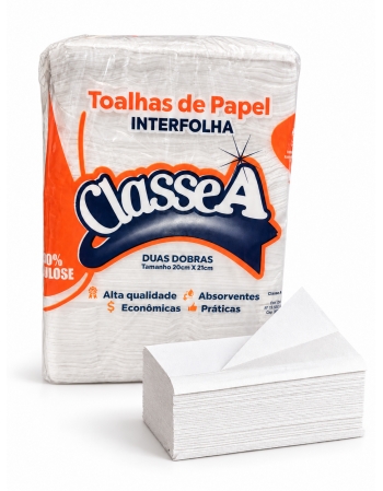 Interfolha 20x21 100% Celulose - CLASSE A
