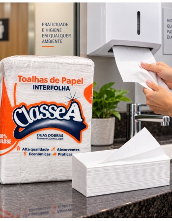 Interfolha 20x21 100% Celulose - CLASSE A
