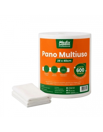 PANO MULTIUSO 28X300MTS BRANCO - MEDIX