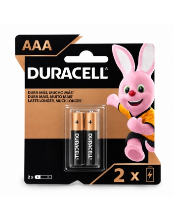 PILHA DURACELL AA PEQ C/2