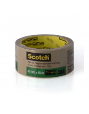 FITA ADESIVA 45MMX45M MARROM - SCOTCH (3M)