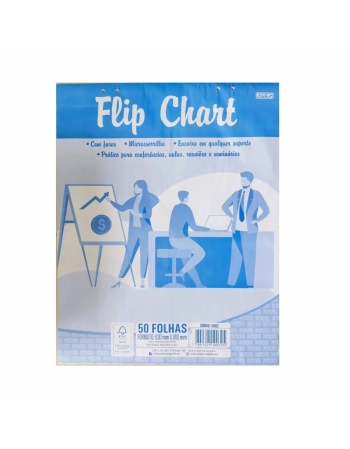 BLOCO FLIP CHART 630X800MM C/50 - ANIMATIVA
