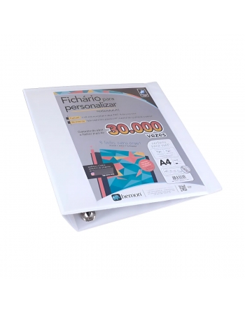 ENVELOPE PLAST 4 FUROS A4 MÉDIO 0.10MM C/50 - POLIBRAS