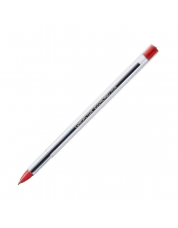 CANETA ESFEROGRAFICA VERMELHA F ECONOMIC (0,8MM) FINA - COMPACTOR
